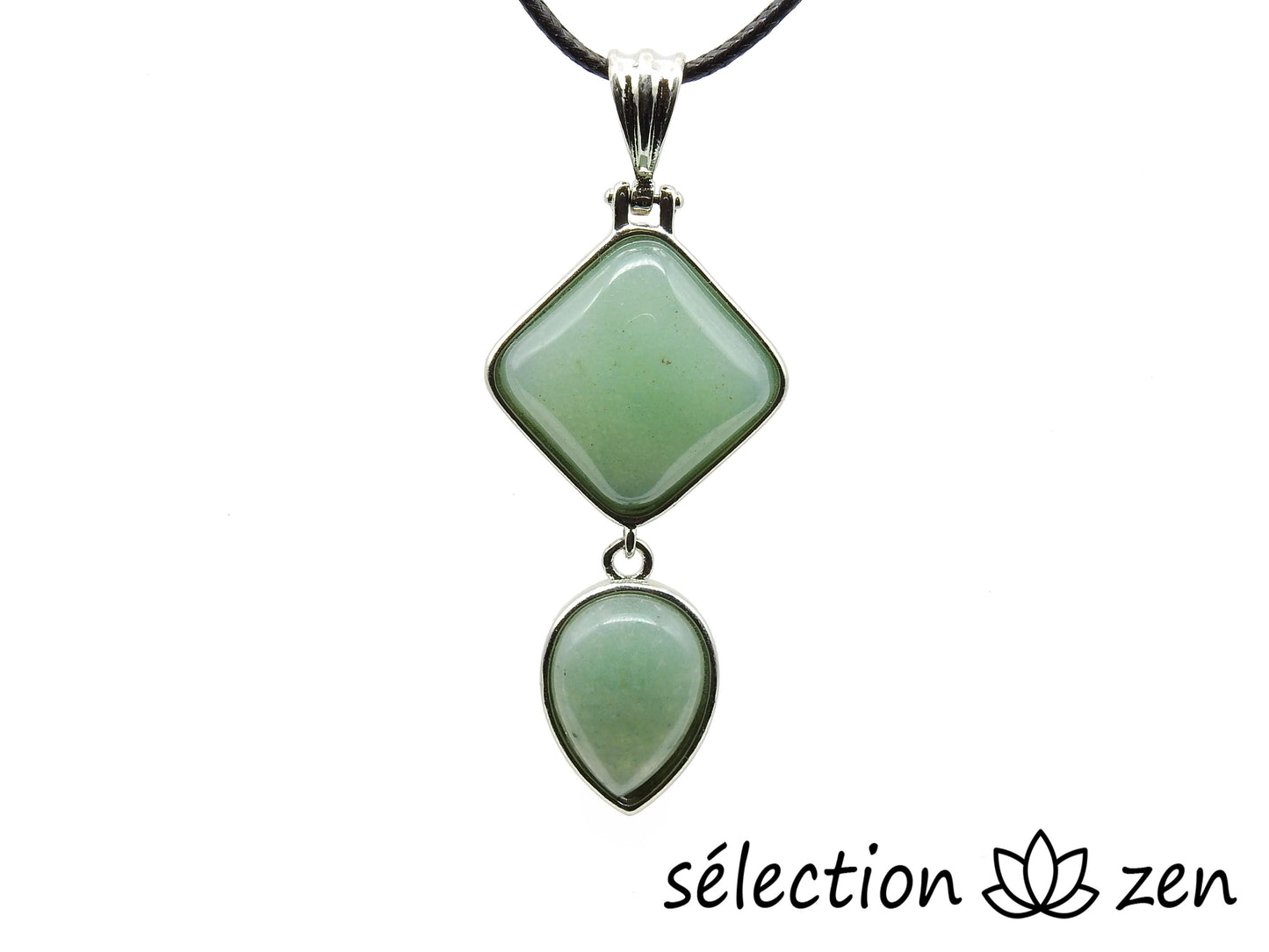 pendentif duo aventurine selection-zen