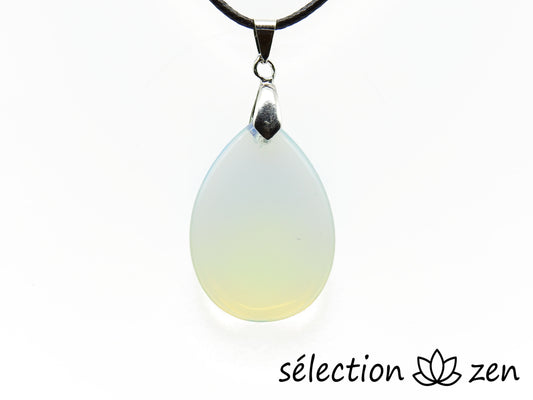 pendentif goutte opalite selection zen