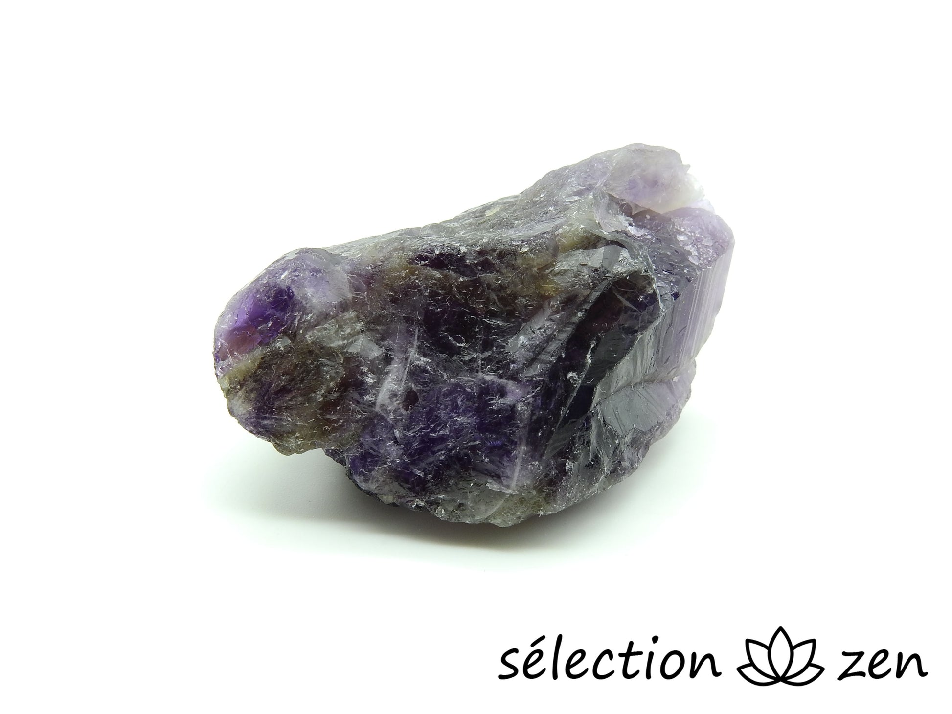 selection-zen pierre brute améthyste 3-5cm