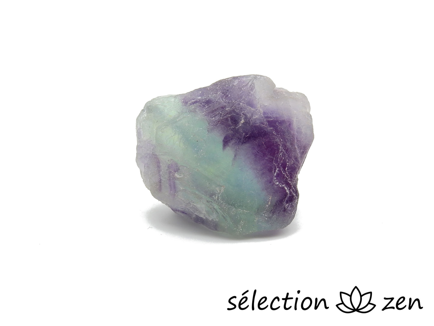 selection zen pierre brute fluorite 3-4cm
