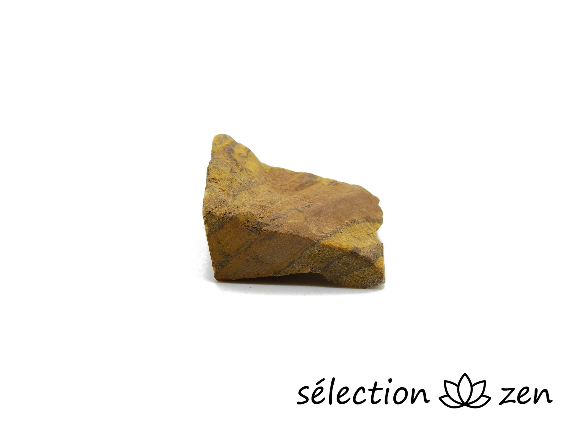 pierre brute 2-4cm œil de tigre jaune selection-zen