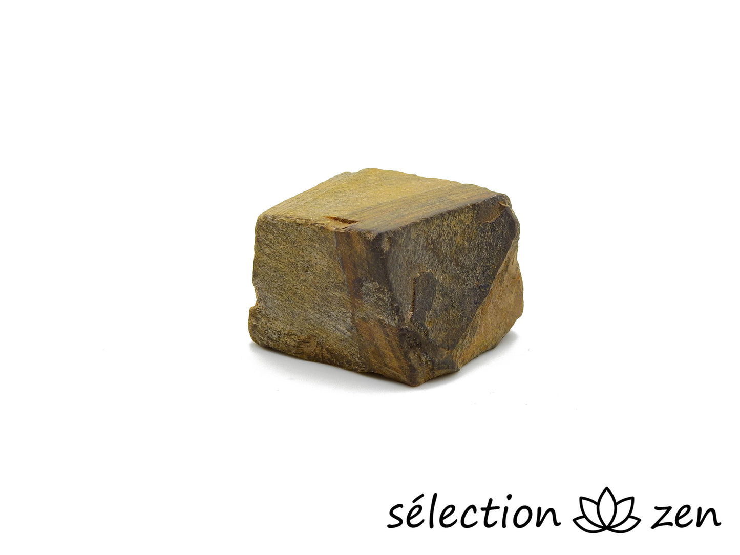 œil de tigre jaune 2-4cm pierre brute selection-zen