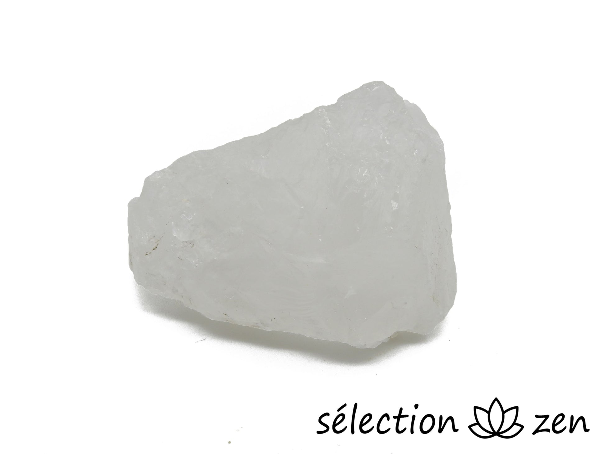 selection zen quartz blanc 3-5cm pierre brute