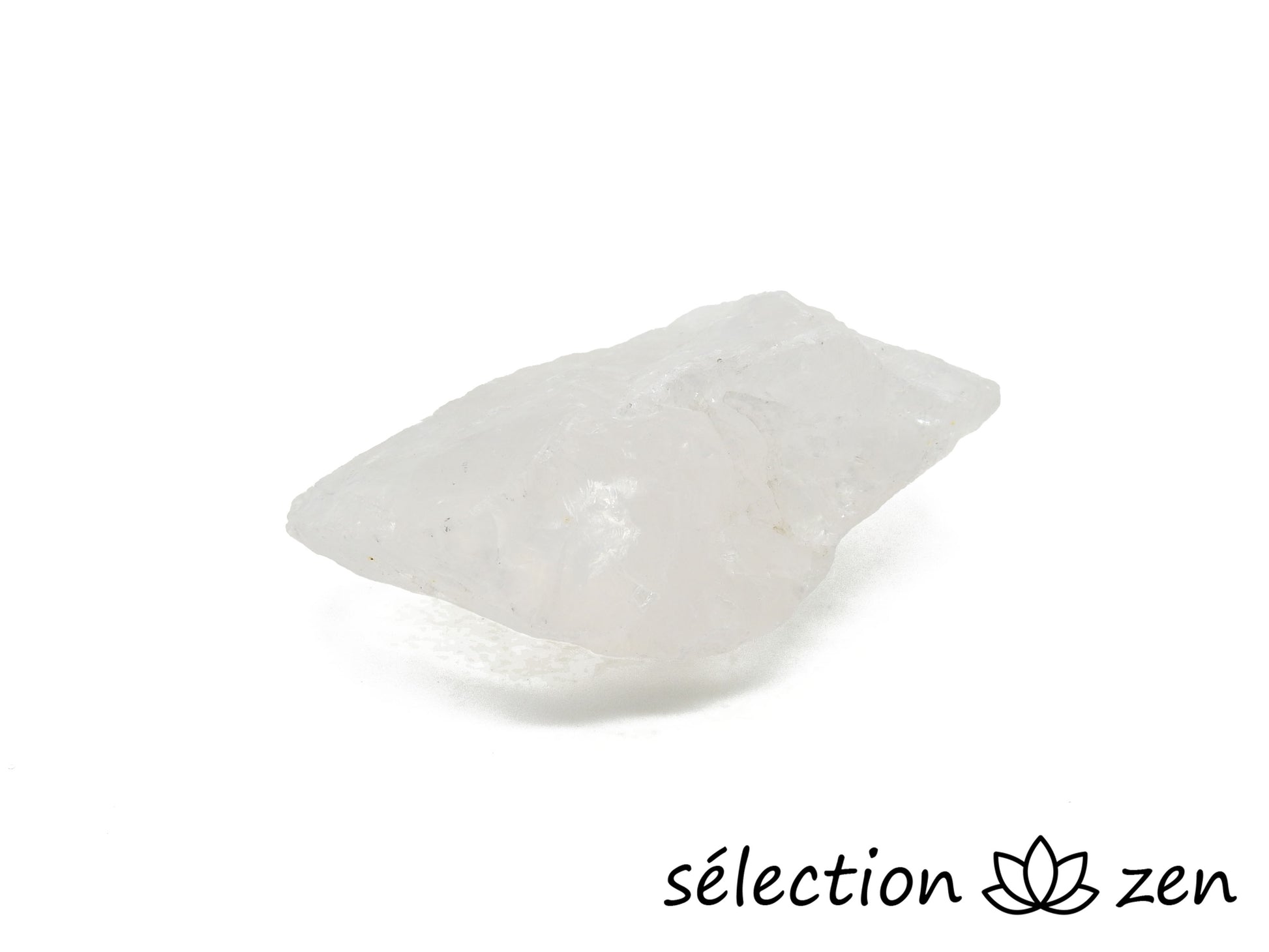 selection-zen quartz blanc 3-5cm pierre brute