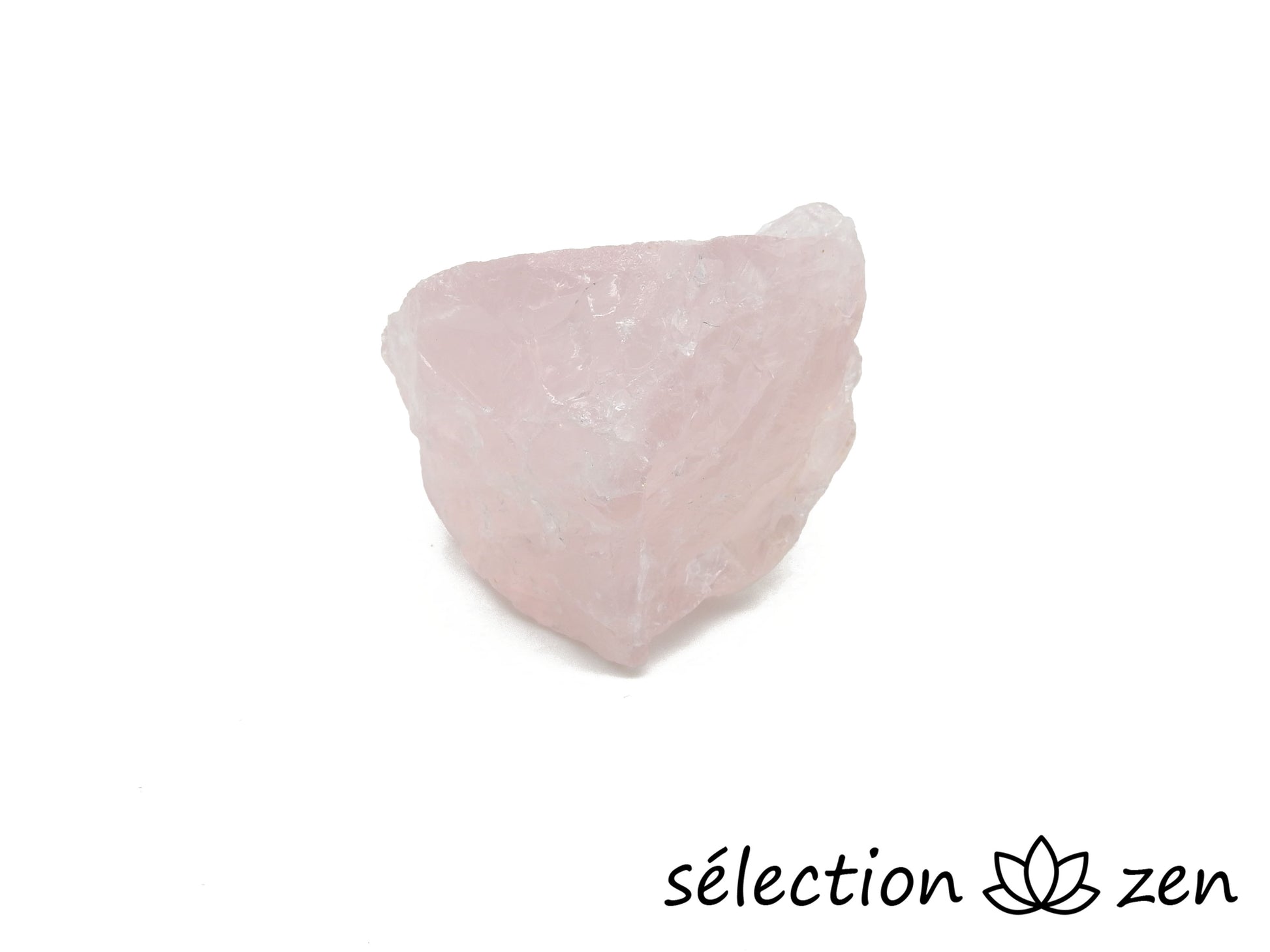 minerai brut quartz rose selection zen