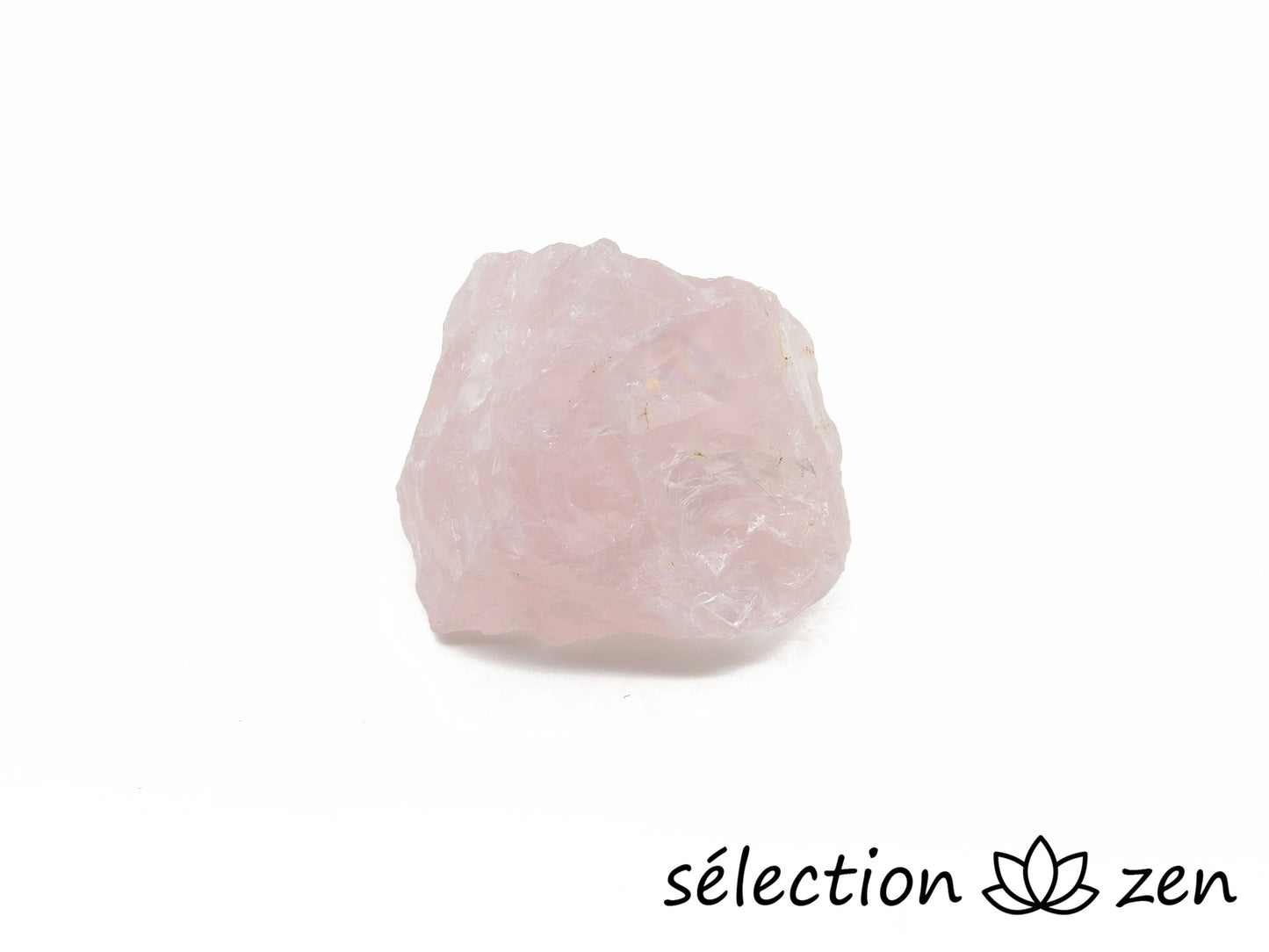 quartz rose pierre brute selection zen