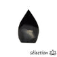 agate noire pierre forme libre selection-zen