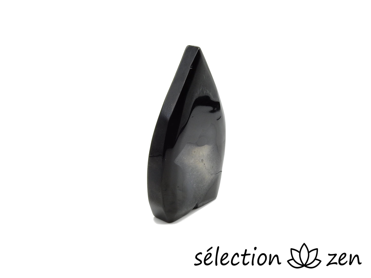 selection-zen pierre forme libre agate noire