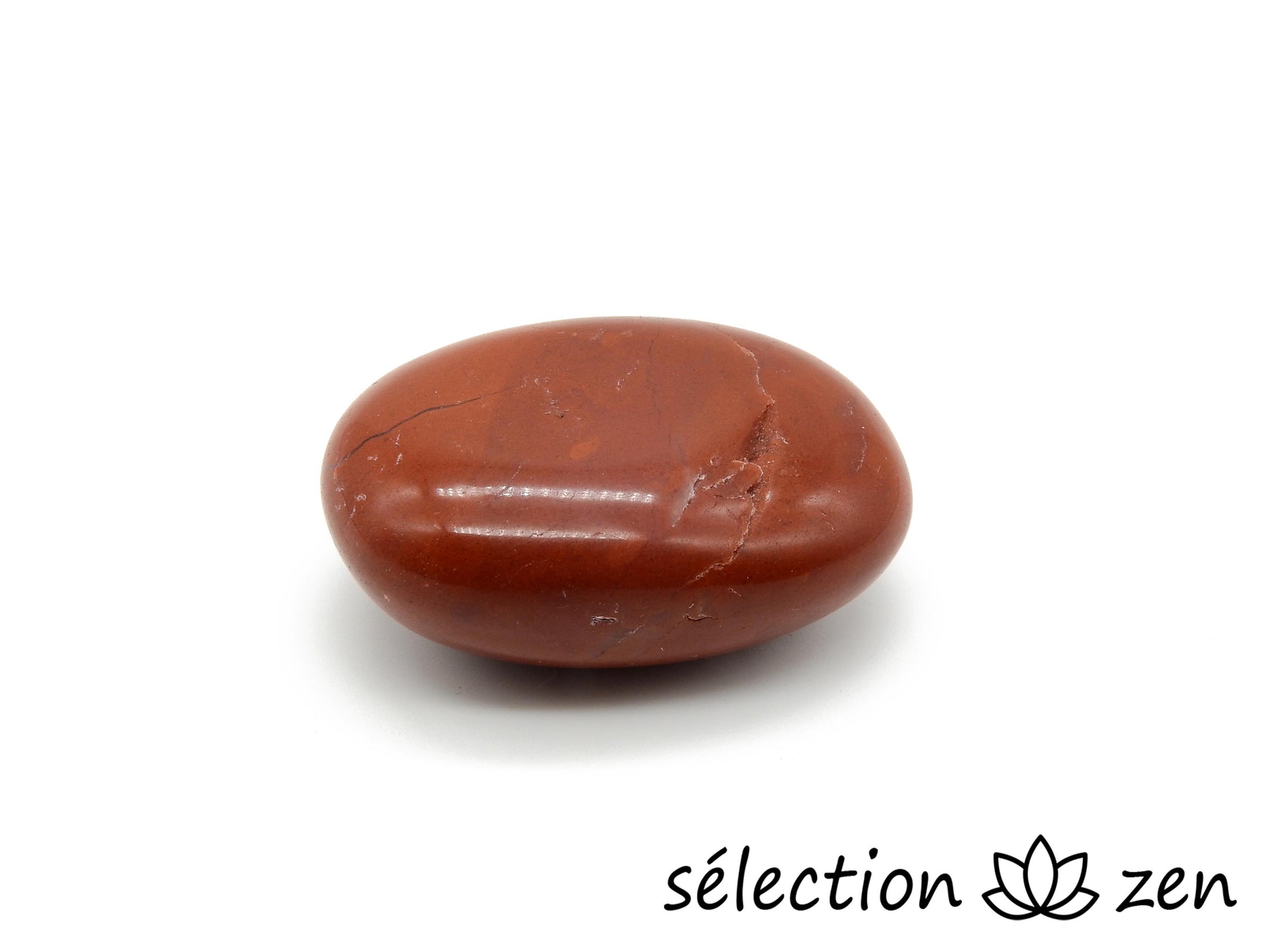 selection-zen pierre roulée jaspe rouge 13g