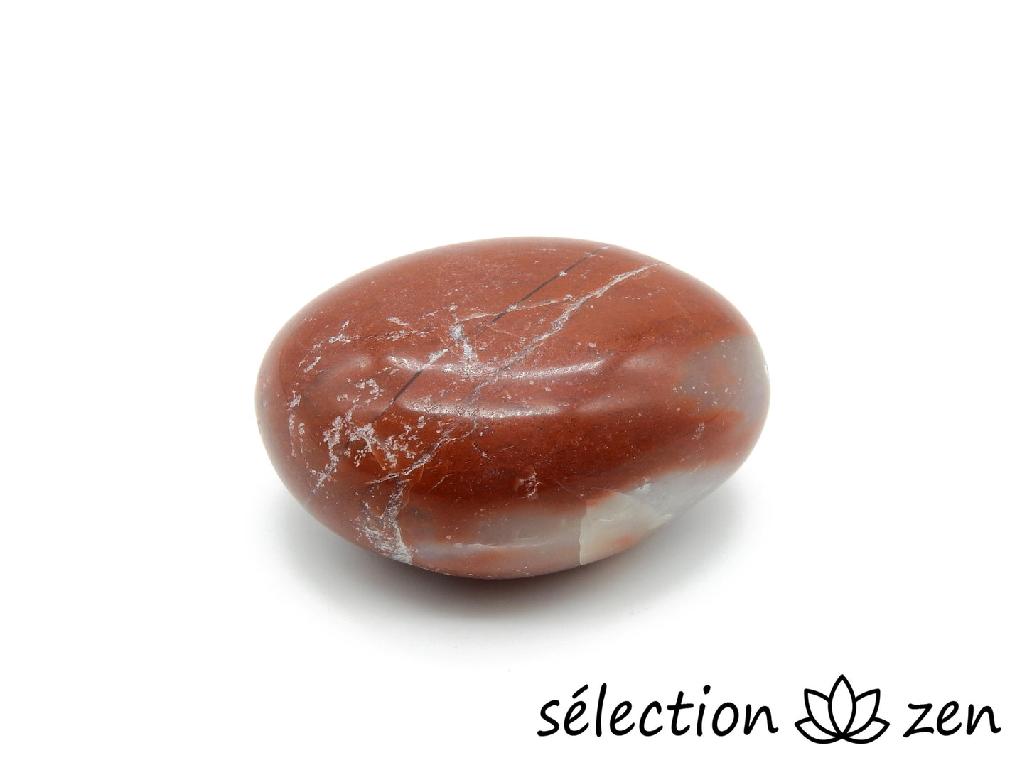 selection zen pierre roulée 20g jaspe rouge