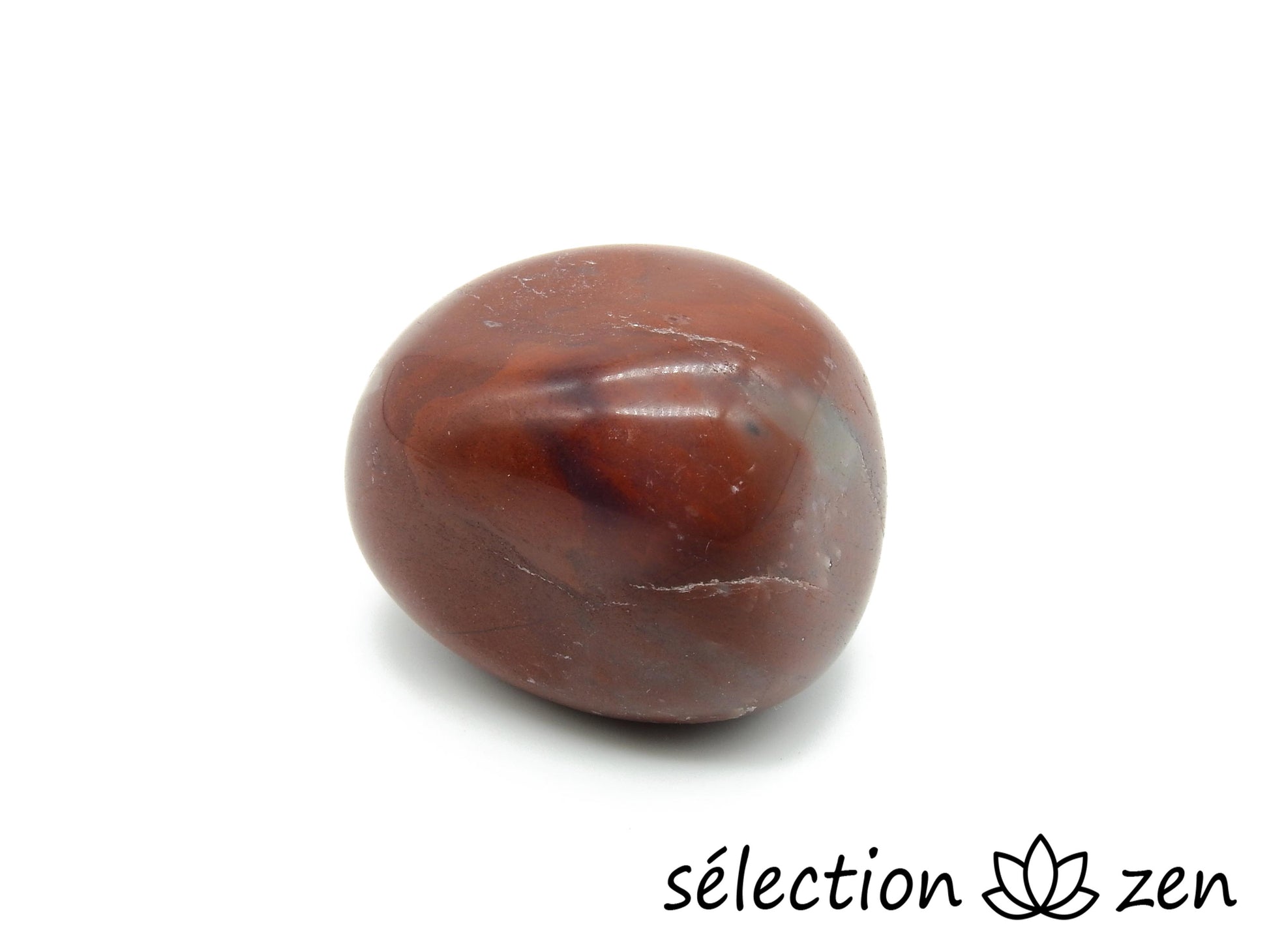 selection-zen pierre roulée jaspe rouge 21g