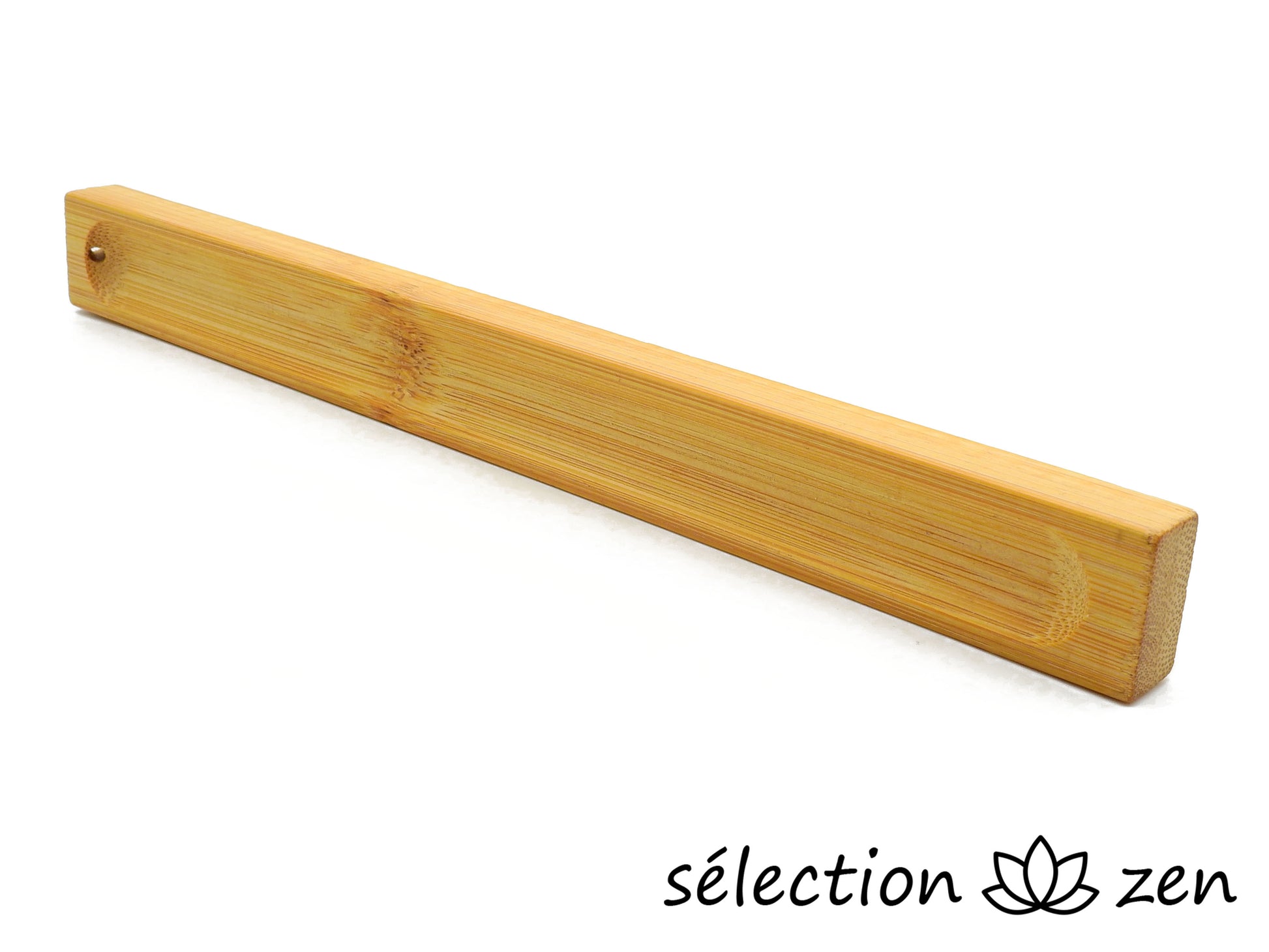 selection zen porte encens en bois de bambou