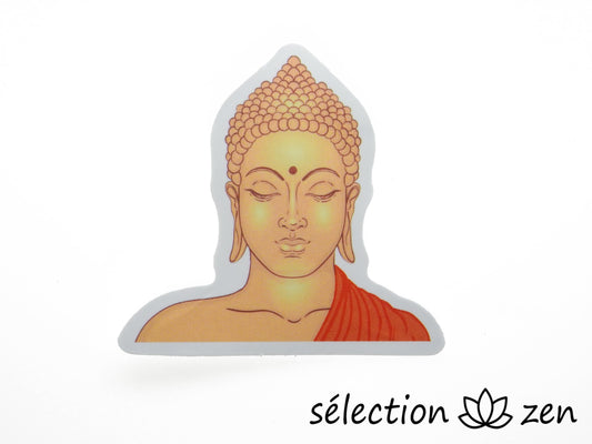 autocollant bouddha selection-zen