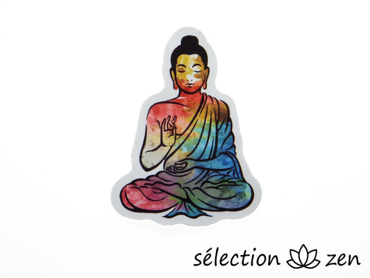 autocollant bouddha selection-zen