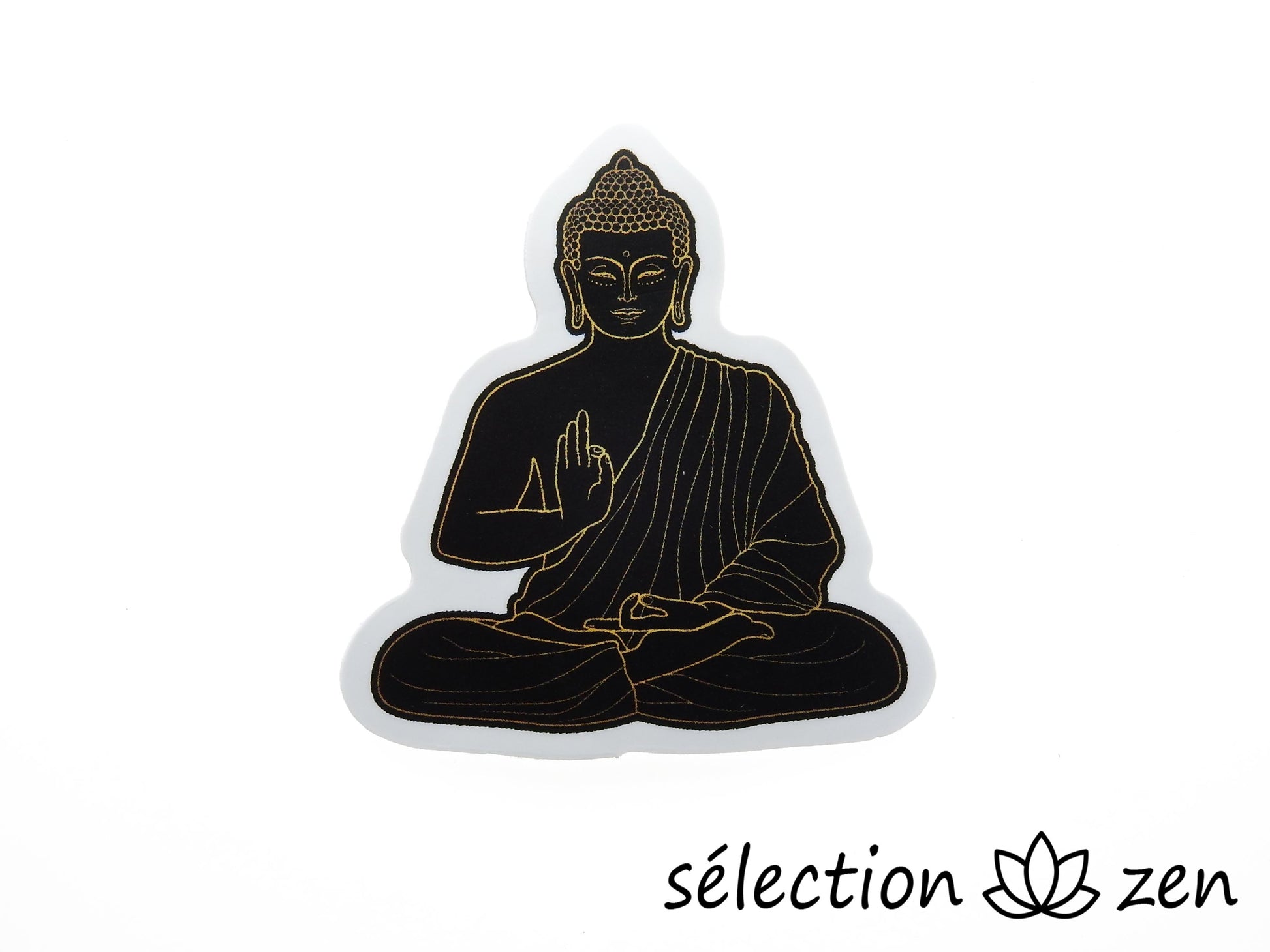 autocollant bouddha selection-zen