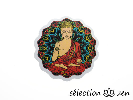 autocollant bouddha om selection-zen