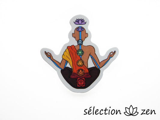 autocollant chakras selection-zen