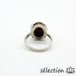 selection-zen bague 17mm oeil de tigre jaune