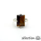 bague 17mm oeil de tigre jaune selection zen