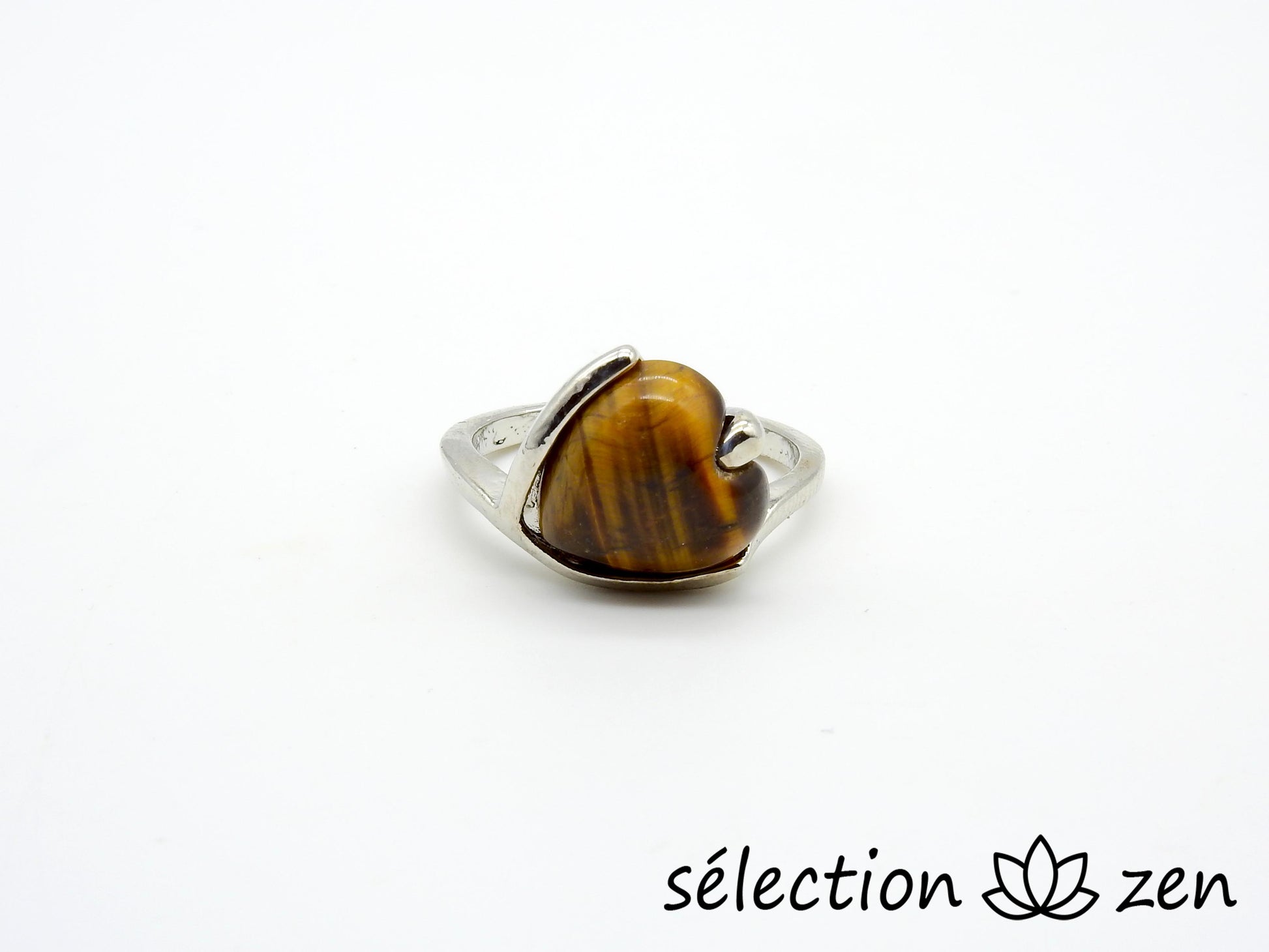 bague oeil de tigre jaune 18mm selection-zen
