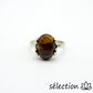 bague oeil de tigre jaune 18mm selection-zen
