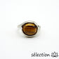bague oeil de tigre jaune 18mm selection-zen