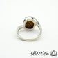selection-zen bague 20mm œil de tigre jaune
