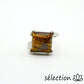 oeil de tigre jaune bague 16mm selection zen