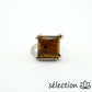 selection zen bague œil de tigre jaune 16mm