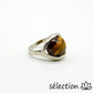 bague 16mm oeil de tigre jaune selection-zen