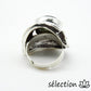 agate mousse bague réglable selection-zen