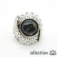 bague réglable agate mousse selection-zen