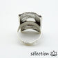 agate rouge bague réglable selection zen