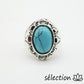 bague réglable howlite turquoise selection-zen