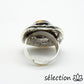 oeil de tigre jaune bague réglable selection-zen