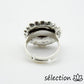 bague réglable oeil de tigre jaune selection zen