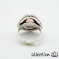 bague réglable quartz cerise selection-zen
