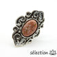bague réglable unakite selection-zen