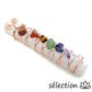 barre sélénite 7 chakras pierres irrégulières selection zen
