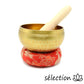 bol chantant 8cm avec maillet en bois clair selection-zen