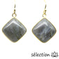 boucles d'oreilles labradorite élégance selection zen