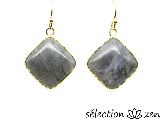 boucles d'oreilles labradorite élégance selection zen