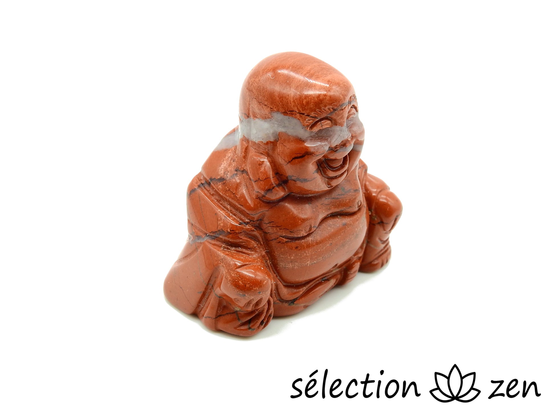 selection zen bouddha jaspe rouge