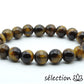 bracelet oeil de tigre jaune 10mm selection-zen