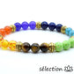 selection-zen bracelet 7 chakras 8mm doré