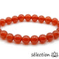 bracelet agate rouge 8mm selection-zen