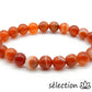 bracelet agate rouge bandes 8mm selection-zen