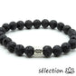 bracelet astro verseau pierre de lave 8mm 20cm selection-zen