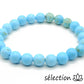 bracelet howlite bleue 8mm selection-zen