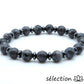 bracelet larvikite 8mm et hématite 6mm selection-zen